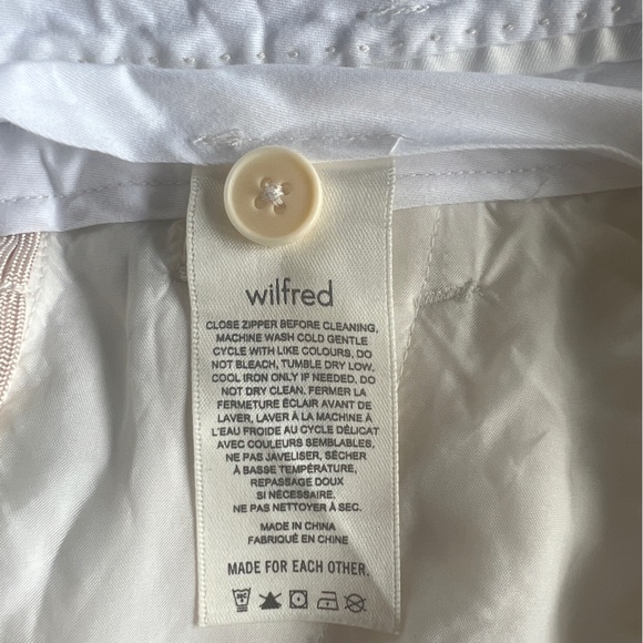 Aritzia effortless shorts white size 0 - Picture 3 of 5